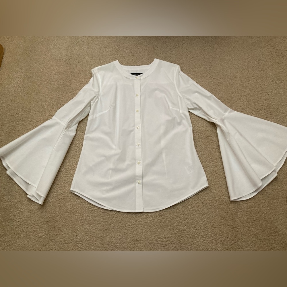 J. Crew bell sleeve blouse